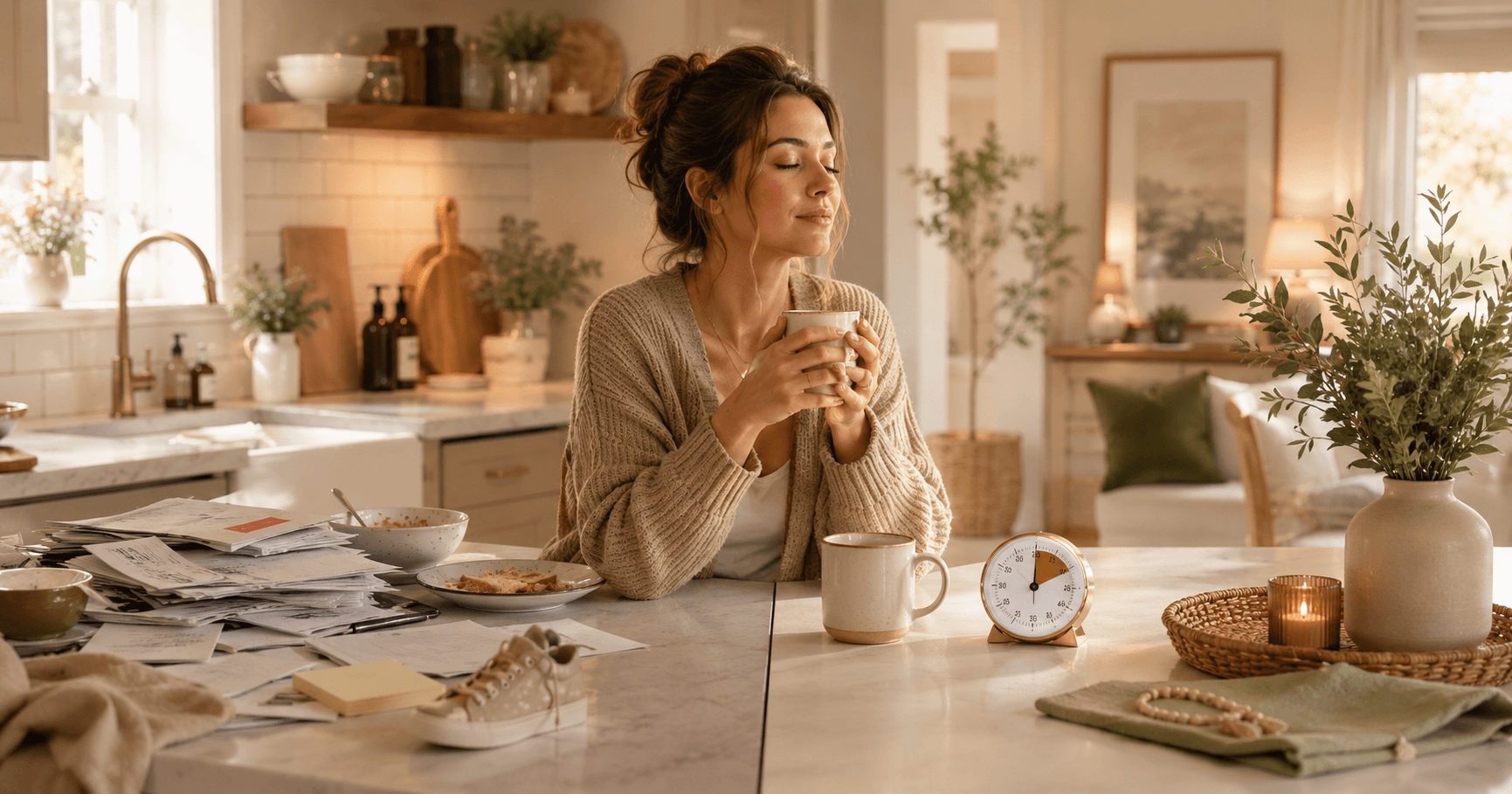 The 20-Minute Reset: How I Declutter My Brain (and My Home) When Everything Feels Like Too Much